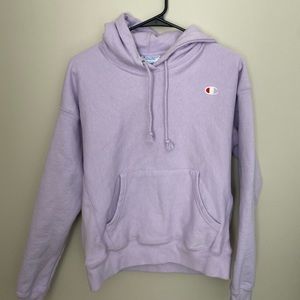 Lavender champion hoodie